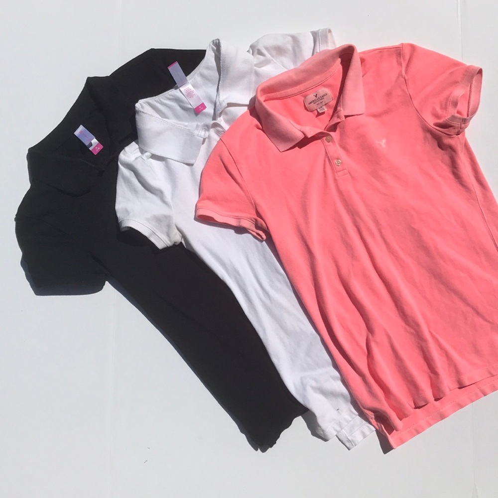 3 for 1 cotton polo shirt